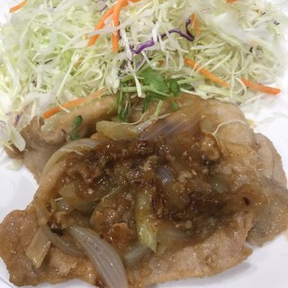 子供も辛くない！ 柔らかっ♡豚肉の生姜焼き♡